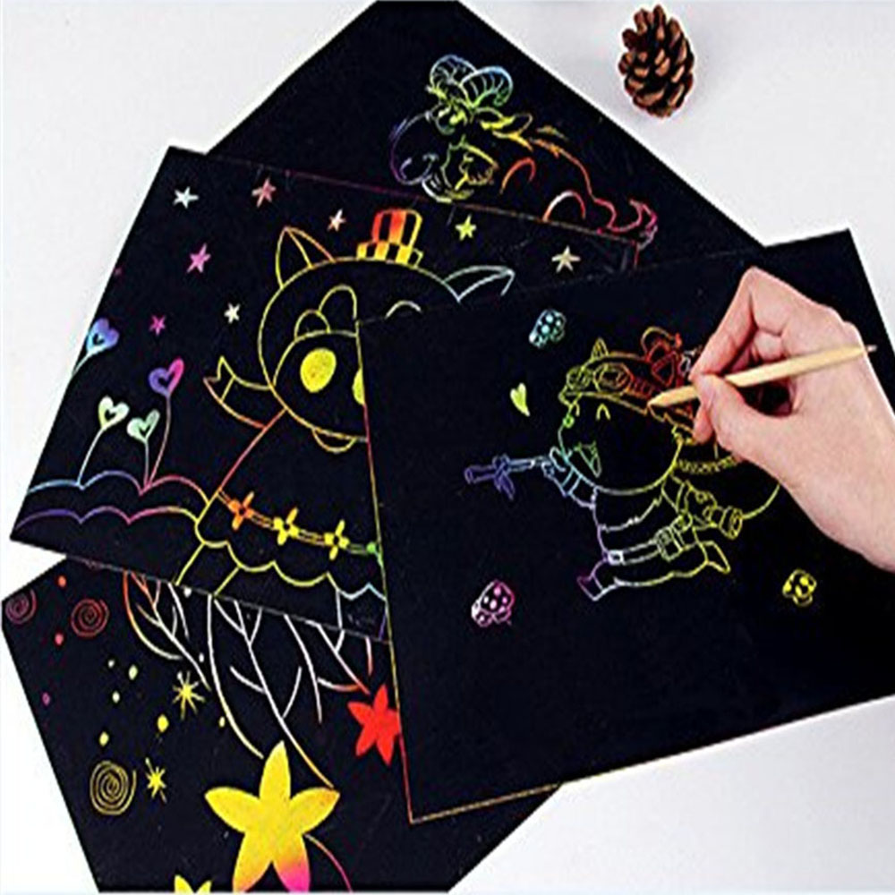 Sách Tô Màu Ma Thuật Nhiều Màu Sắc Dành Cho Bé