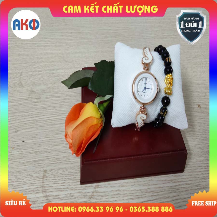 Đồng hồ thời trang nữ - AKIONU_001_J - Cam kết hàng chính hãng - Bảo hành 1 đổi 1 trong vòng 1 năm - Freeship