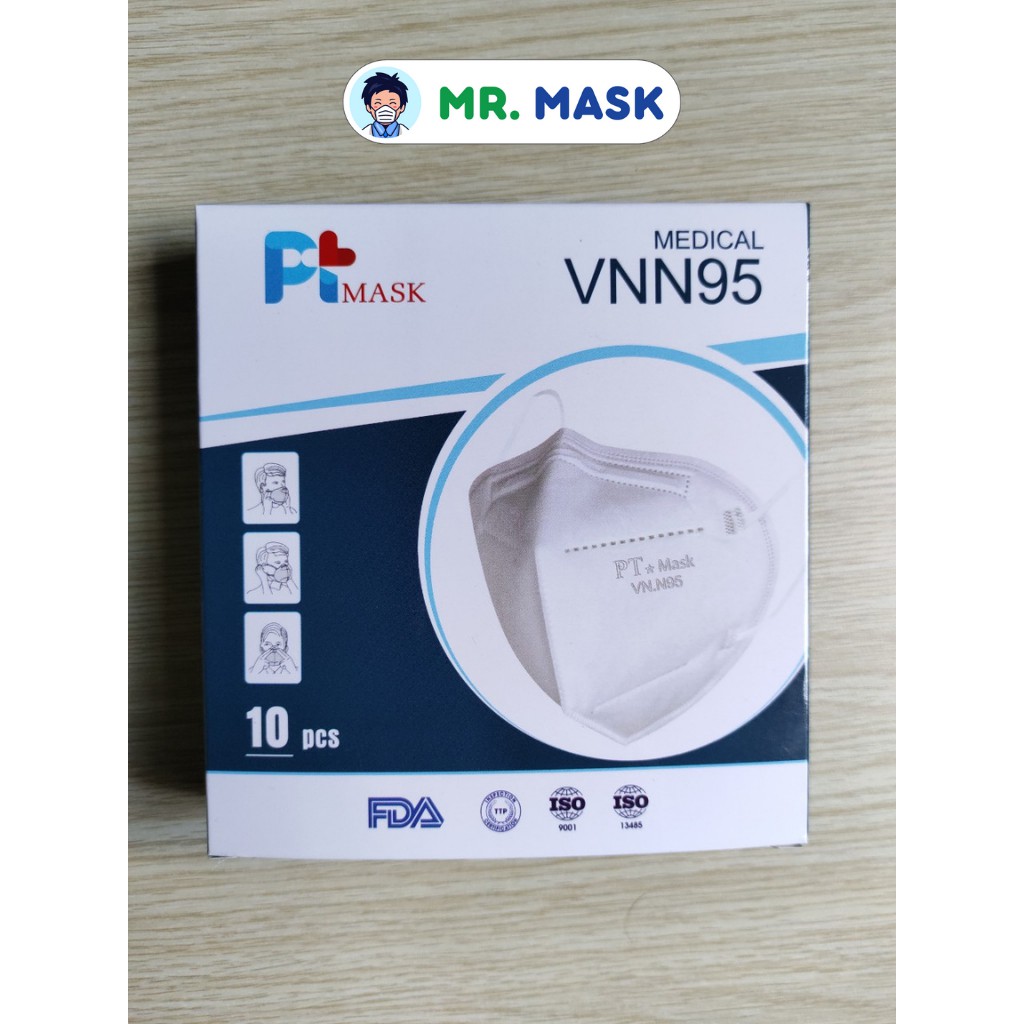 Khẩu Trang N95 Thùng Phương Tuyến Chính Hãng - Khẩu Trang N95 Không Van, 4 Lớp Ngăn 95% Bụi Mịn