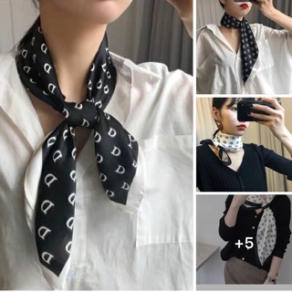 Khăn lụa vuông đơn giản. Size 70x70.
