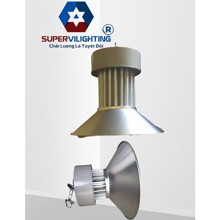 Đèn nhà Xưởng HIGHBAY, SuperVilighting, MS HIGH-SPRO, CRI&gt;90, RA&gt;80, Bảo hành 24 tháng