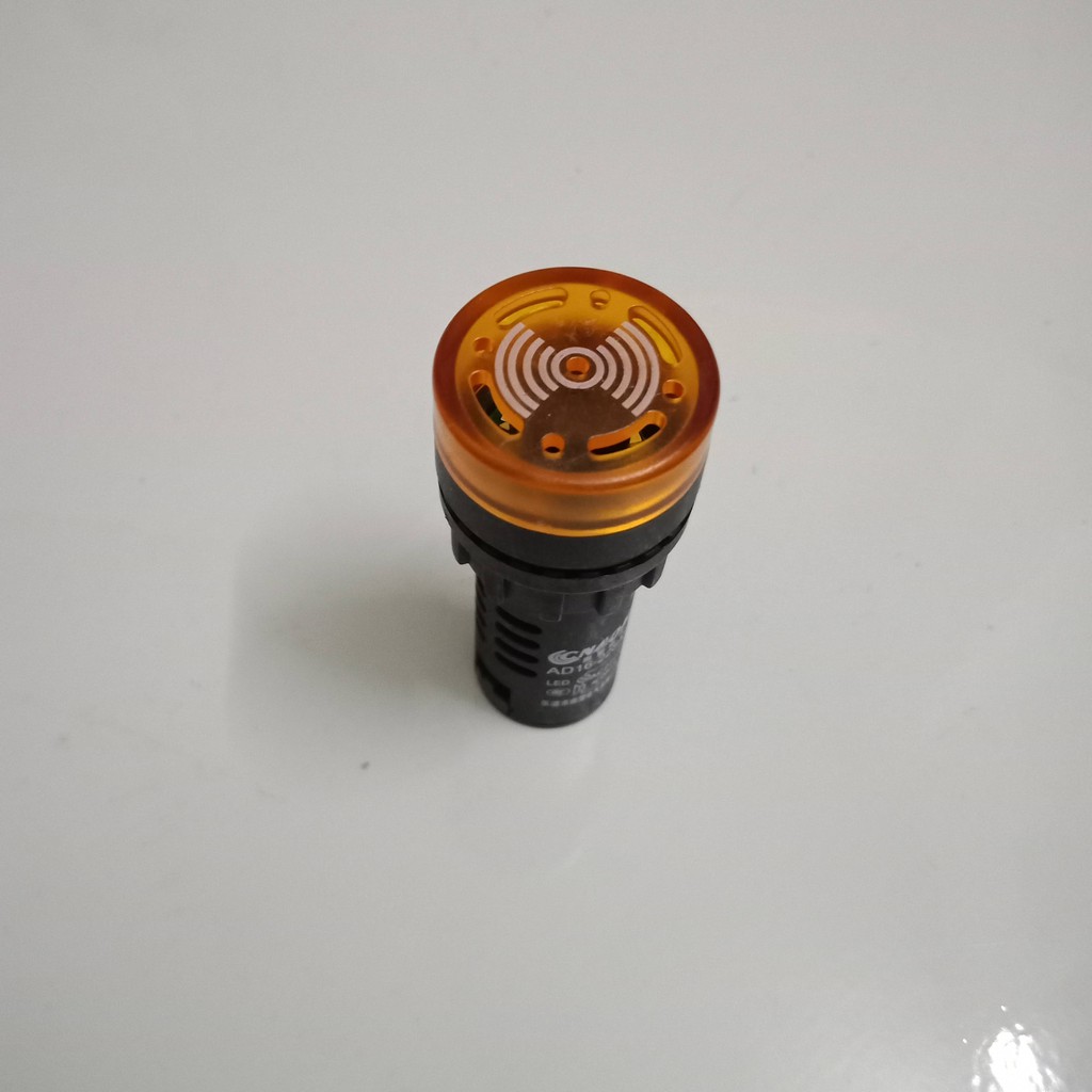 Đèn báo có CÒI báo động 12V 24V 220V -3 màu ĐỎ VÀNG XANH