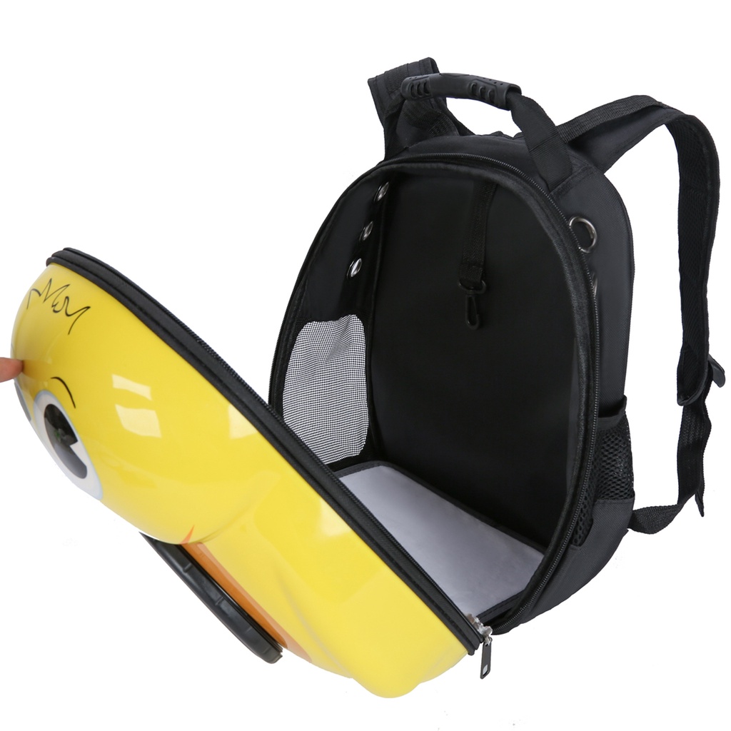 Balo con bọ dừa phi hành gia ngộ nghĩnh đáng yêu dành cho chó mèo, tặng kèm miếng lót balo