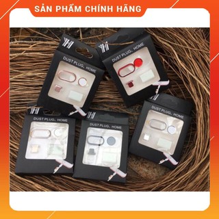 Bộ bảo vệ cam/nút home/cáp/chân sạc - SIÊU PHẨM dành cho: iphone 6plus, iphone 7/8, 7plus/8plus, X, Xsmax [Giảm Giá]