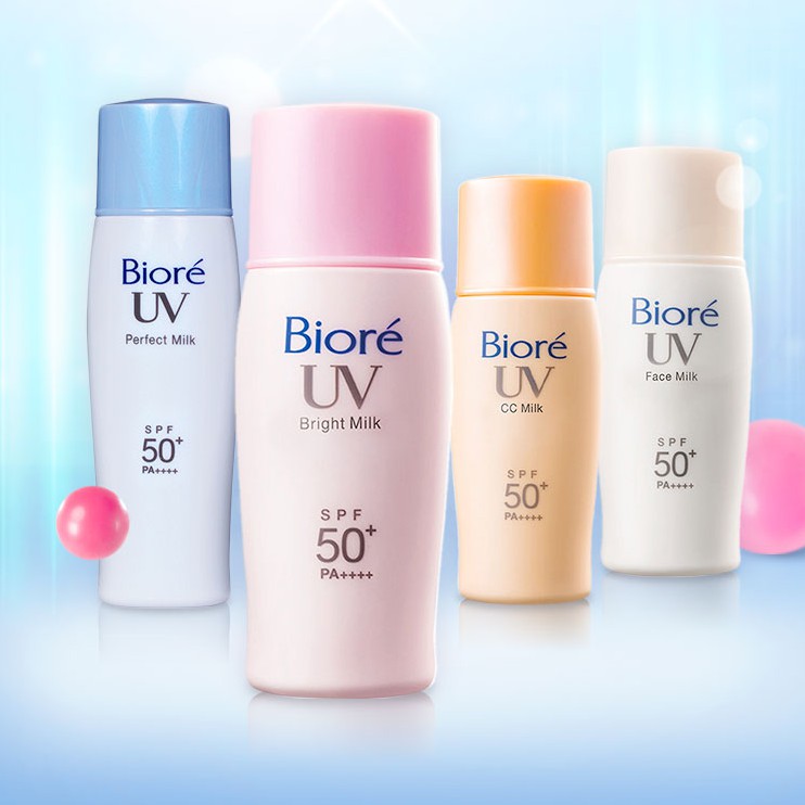 Kem Chống Nắng Biore UV Milk - Sữa Chống Nắng Biore UV Milk SPF50+ PA++++