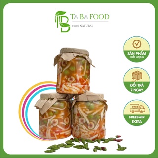 Hộp 800g Măng Tươi Ngâm Tỏi Ớt Nhà Làm
