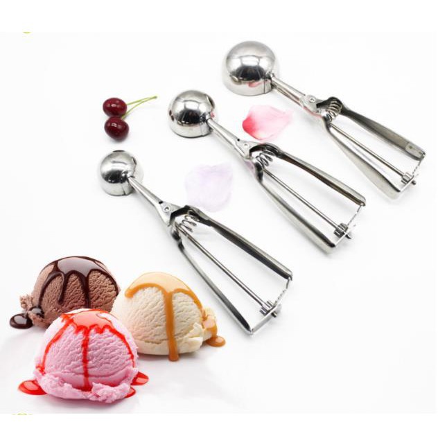 Dụng cụ múc kem bằng Inox 304 tiện dụng