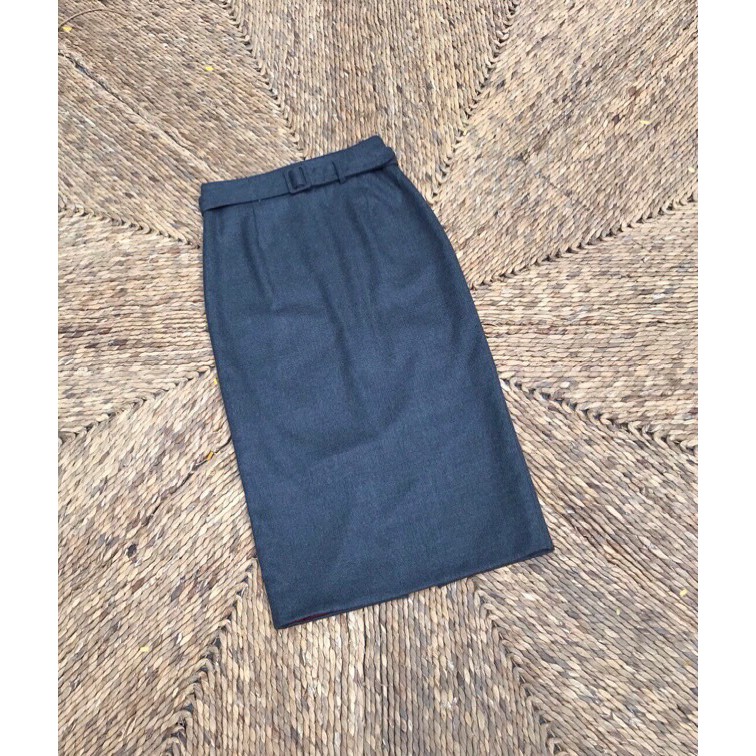 Chân váy bút chì T.opshop xám