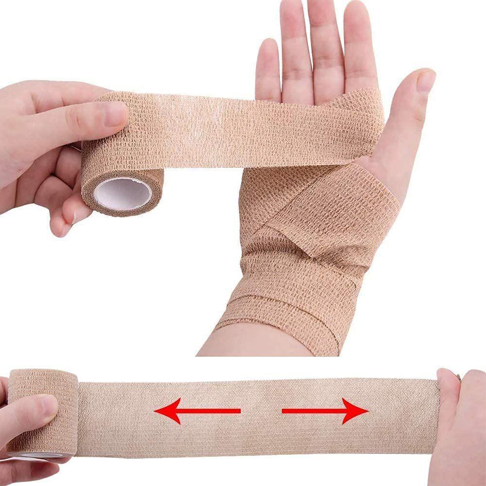 Băng Quấn Bảo Vệ Vai / Ngón Chân Tự Dính Bằng Vải Không Dệt Co Giãn Nhiều Màu Sắc 4.5m Nor