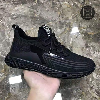 Giày thể thao sneaker nam th gs022 màu đen | tahufa
