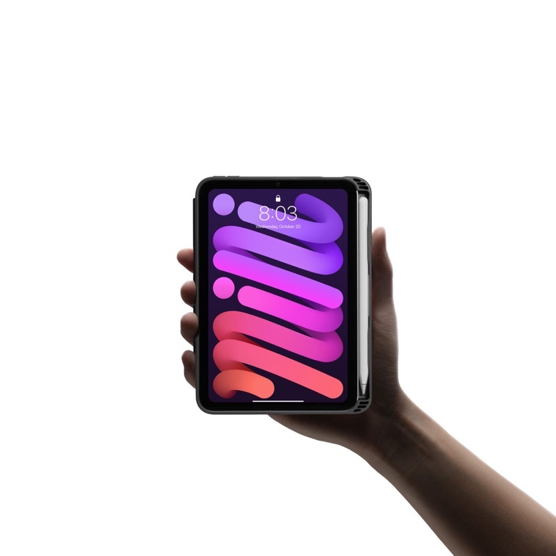 BAO DA TOMTOC  TỪ TÍNH ĐA GÓC VERTICAL HỖ TRỢ SẠC KHÔNG DÂY P€NCJL FOR IP@DD MINI 6