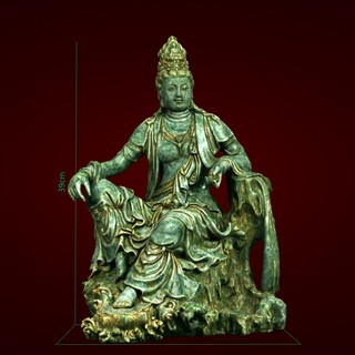 Tượng Quan Âm - Quán Tự Tại Bồ Tát -  Xưởng E3D - PH 012