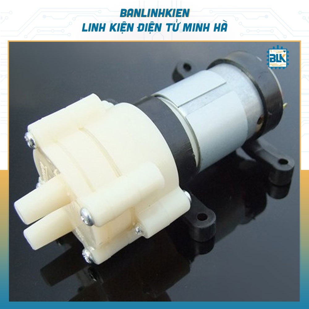 Máy Bơm Mini 6-12V MB385 (Chế Máy Rửa Tay , Rót Rượu )