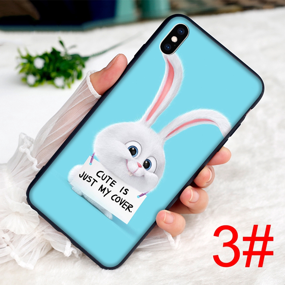 Ốp điện thoại mềm in hình cuộc sống bí mật của thú cưng cho iPhone XS Max XR X 7 8 6 6S Plus 5 5S SE