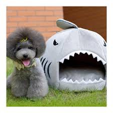 nhà nệm hình cá mập cho chó mèo