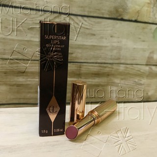 Son bóng Charlotte Tilbury Superstar Lips Walk Of Shame đỏ hồng berry