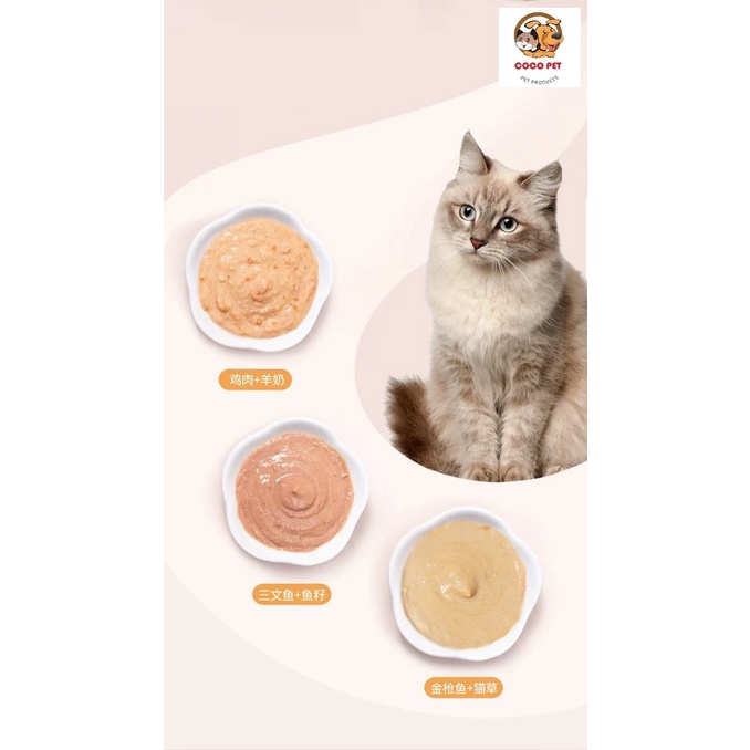 Súp Thưởng/Pate Thanh Dinh Dưỡng PET SNACKS 15g Cao Cấp Bổ Sung Dinh Dưỡng Cho Cho Mèo