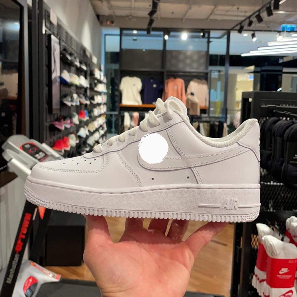 Giày AF1, Air force 1 chính hãng cho nam nữ, af1 all white bao check fullbox,The Bang Sneaker