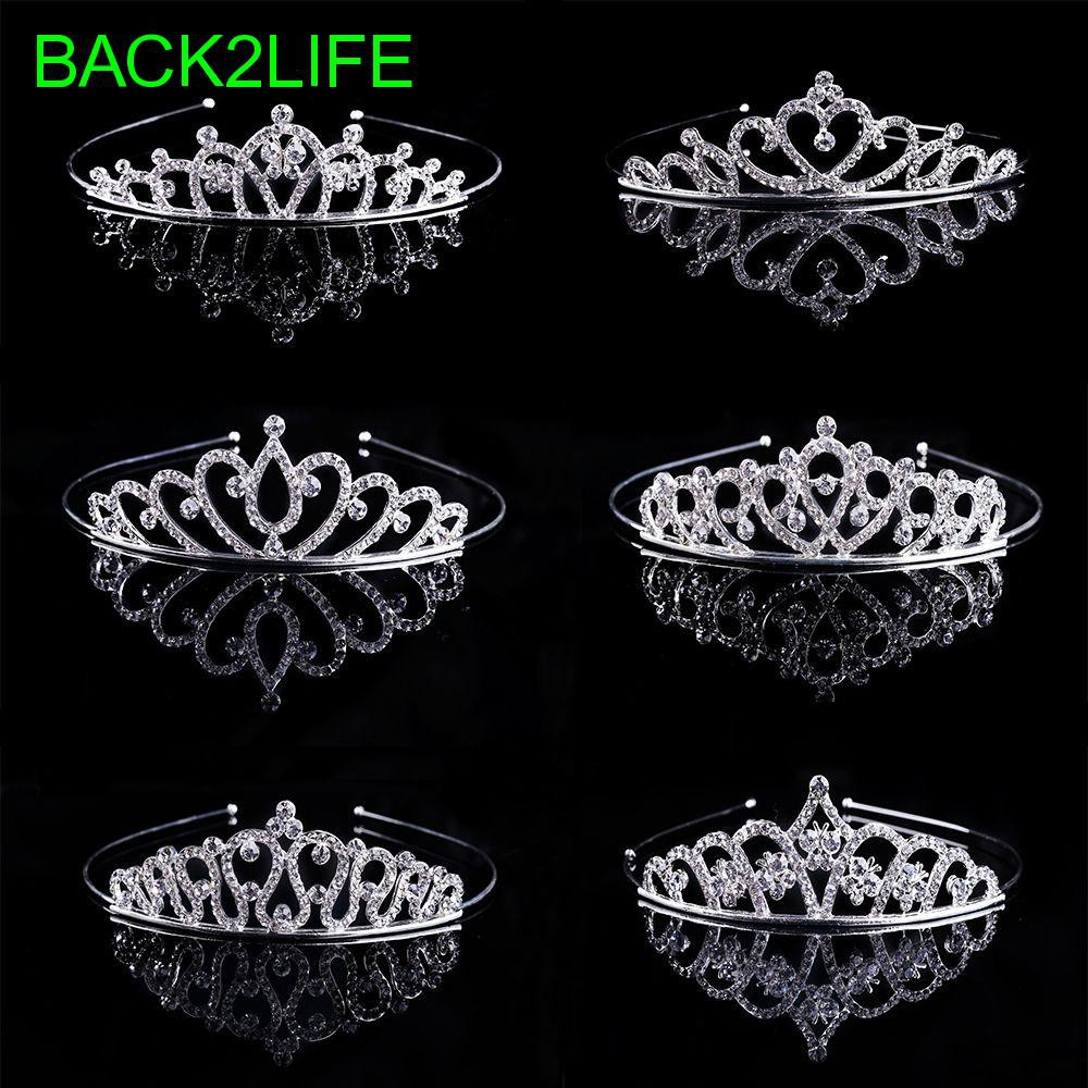 Head Piece Hair Jewelry Hair Accessories Crystal Rhinestone Crown Headband