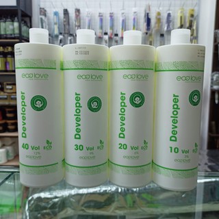Oxy trợ nhuộm tóc ecolove 1000ml