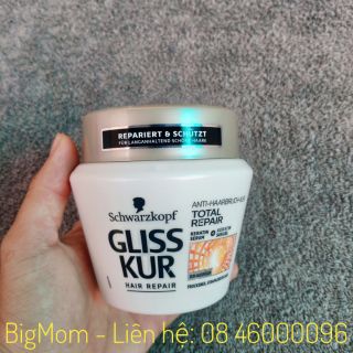 Ủ Tóc Gliss Kur Total Repair 300ml