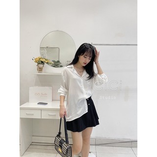 Sơmi lụa gân CICISTUDIO