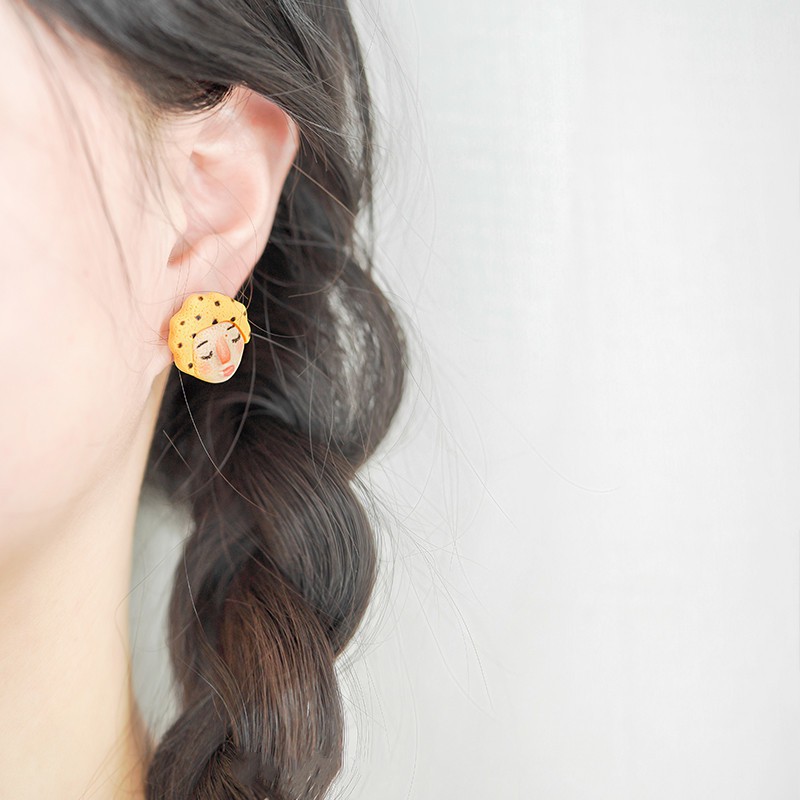 『Mango』Khuyên Tai Hình Quái Vật Hoạt Hình Ngộ Nghĩnh A65