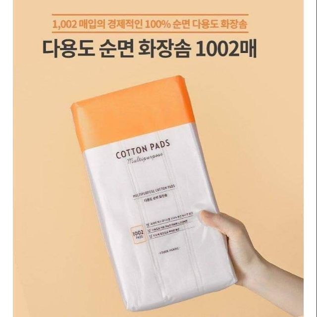 Bông tẩy trang Hàn Quốc Cotton Pads 1002 miếng