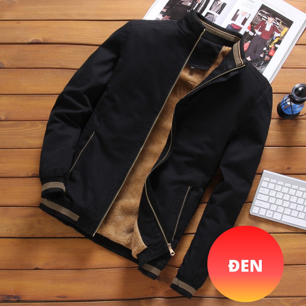 (CÓ SẴN-SHIP NGAY) Áo khoác kaki nam trung niên lót nỉ lông 4 màu | BigBuy360 - bigbuy360.vn