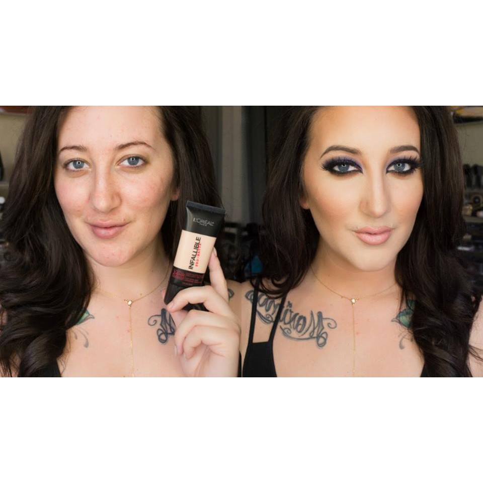 Kem nền LOREAL INFALLIBLE PRO-MATTE 24HR FOUNDATION | BigBuy360 - bigbuy360.vn