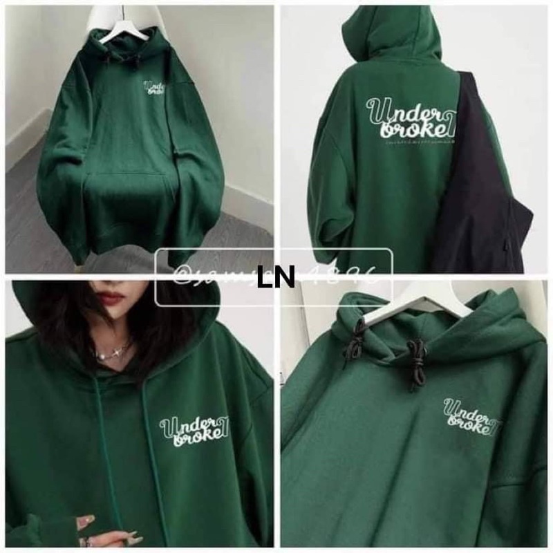 Áo hoodie Under mũ 2 lớp