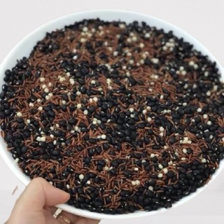 150R TRÀ GẠO LỨT HUYẾT RỒNG ĐẬU ĐEN RANG TAY THƠM NGON