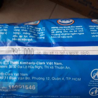Combo 60 miếng bỉm quần Huggies size M/L (hàng trần)