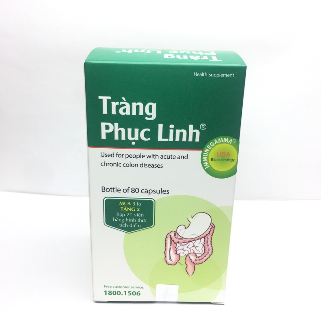 Tràng phục linh (Hộp 1 lọ 80 viên)