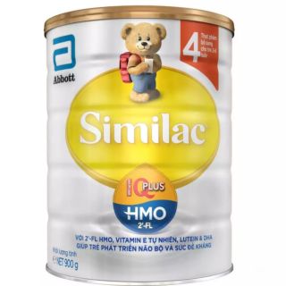 Sữa bột similac iq 4 hương vani 900g