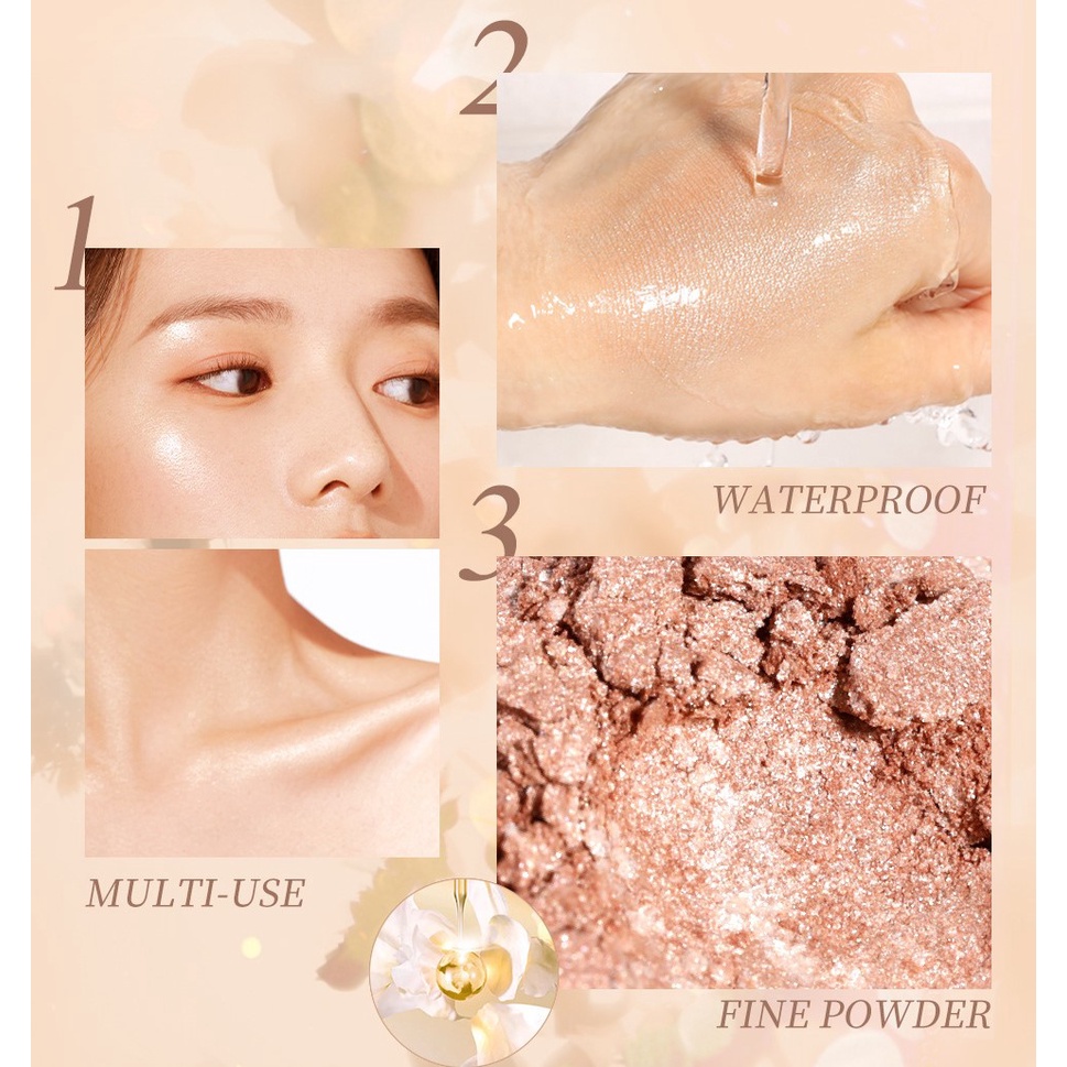 Phấn Bắt Sáng Highlighter Focallure Chất Phấn Mịn, Hương Thơm Tự Nhiên Dịu Nhẹ, Tạo Điểm Nhấn Nổi Bật Cho Gương Mặt