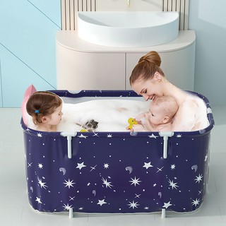 Bồn tắm gấp gọn cho người lớn 6 lớp, làm từ vải Oxford , chống thấm 166A