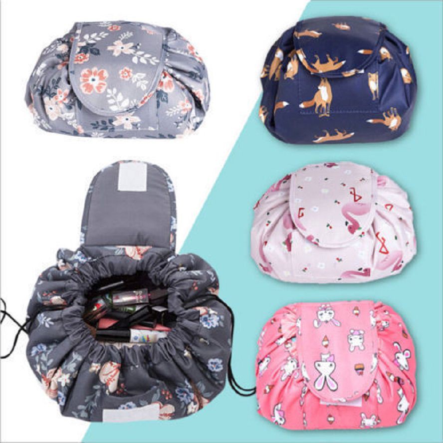 (Hàng Mới Về) Túi Dây Rút Đựng Đồ Trang Điểm Tiện Dụng