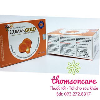 CumarGold - nghệ Nano curcumin Cumar Gold - Viêm loét dạ dày, tá tràng - Chính hãng