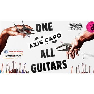 Capo đàn guitar classic, acoustic và electric Ernie Ball AXIS