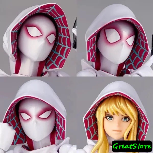 MÔ HÌNH NHÂN VẬT SPIDER GWEN FIGMA PHONG CÁCH YAMAGUCHI CỬ ĐỘNG ĐƯỢC 15cm