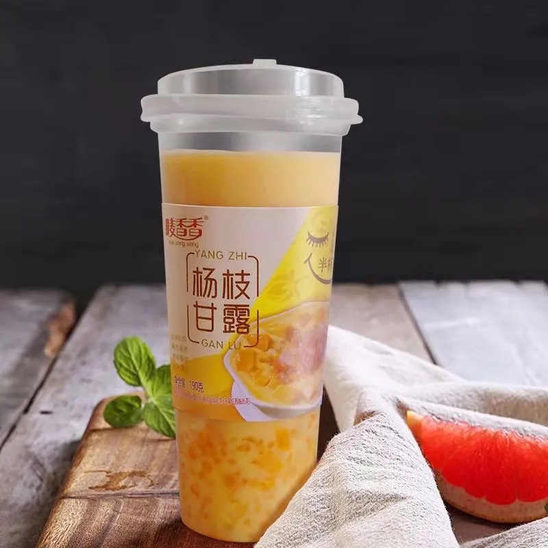 Trà sữa tự pha uống liền vị hoa quả Mango Food, đồ ăn vặt Hà Nội