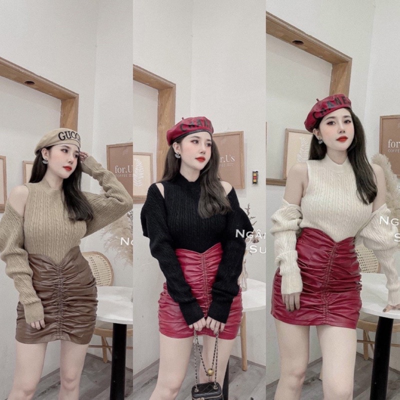 set áo len cặp thừng hàng qccc