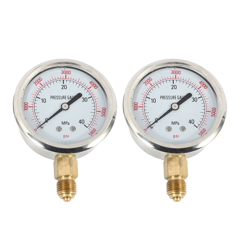 Set dụng cụ kiểm tra áp suất thủy lực với ống và đồng hồ đo