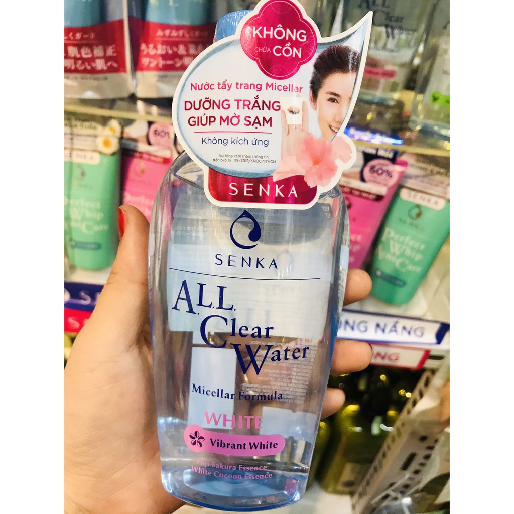 Nước tẩy trang Senka All Clear Water 230ml