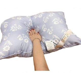 Combo 2 ruột gối đầu cao cấp - Hình hoa trà và sọc caro siêu đẹp