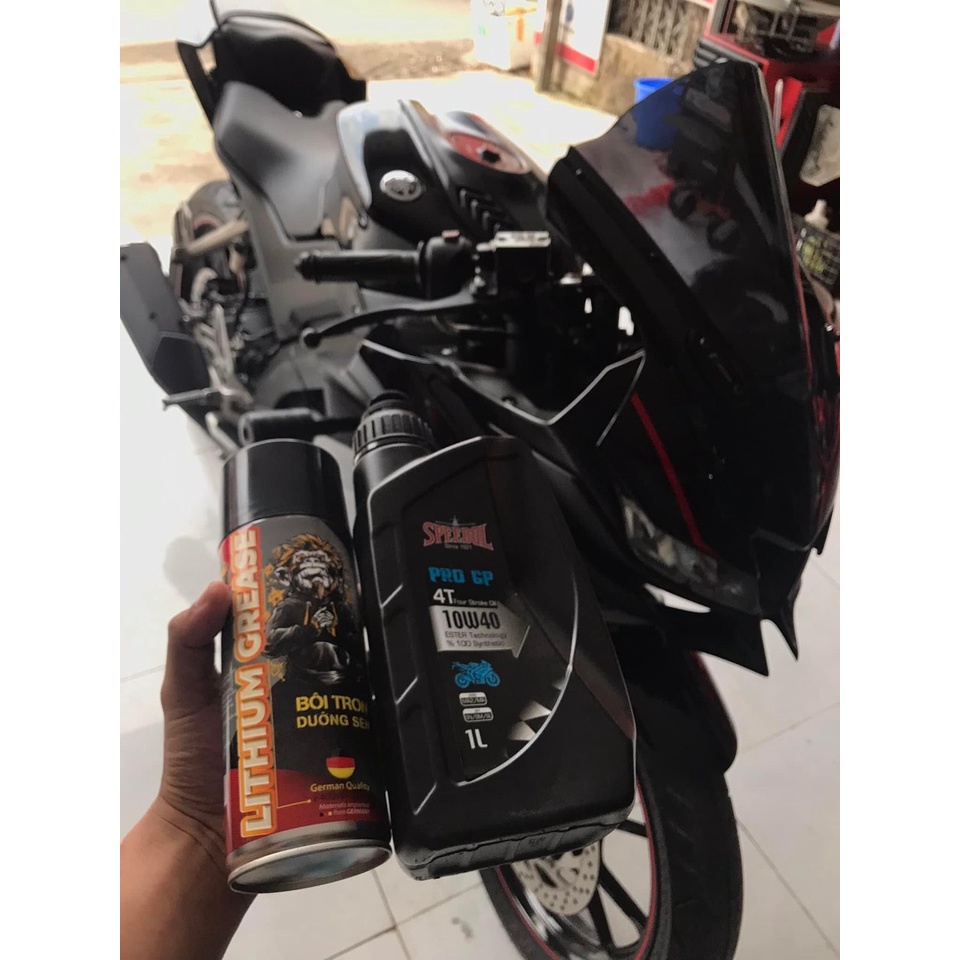 Nhớt full tổng hợp dành cho xe máy Speedol Pro GP 4T 10W40
