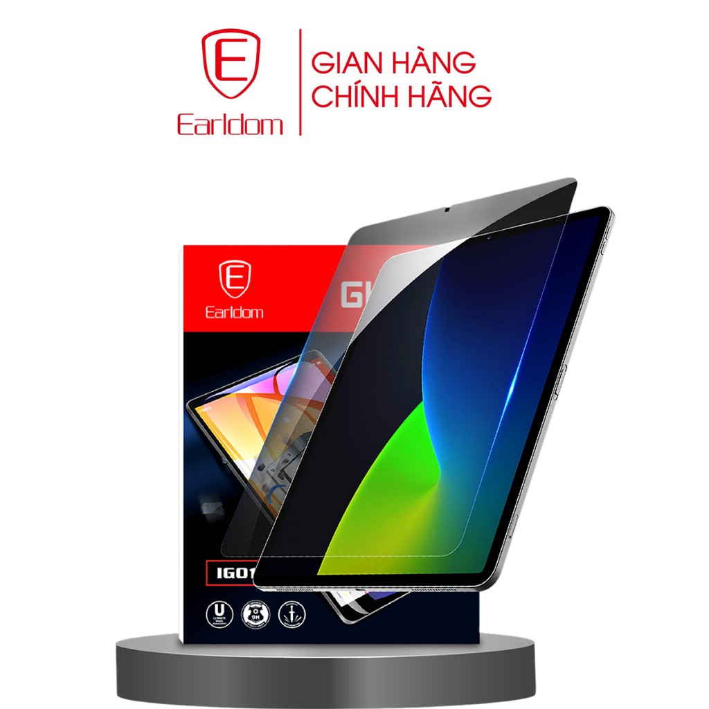 Kính cường lực phủ nano chống bám vân Ipad Apple Earldom - CL-IPA-MT - chính hãng