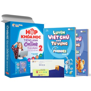 Hộp Khóa Học Tiếng Anh Online Chuẩn Sách Giáo Khoa Tại Nhà Megastudy Lớp 2 (Tặng Kèm 2 Cuốn Luyện Viết)