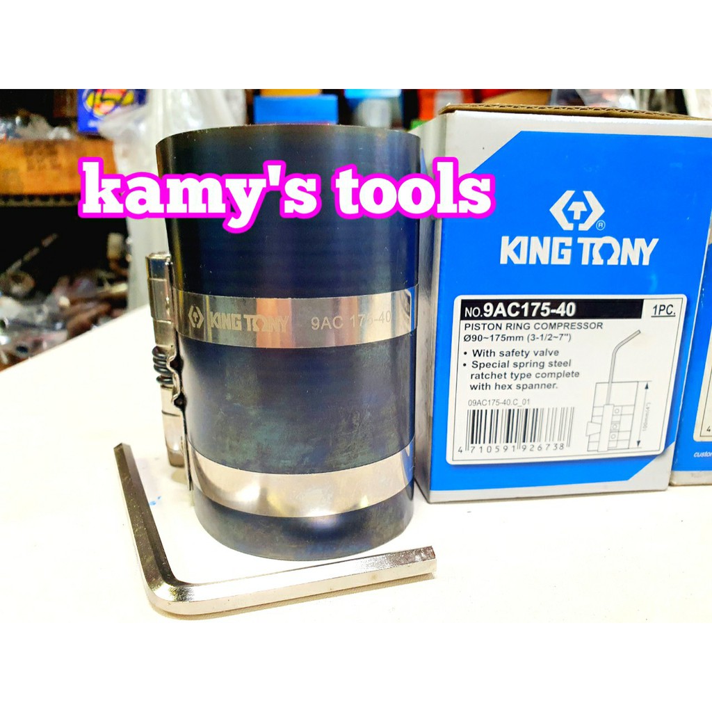 Cảo Vô Bạc Xéc Măng Ép Piston Kingtony 9ac125-32 9ac175-40